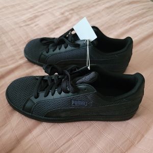 Mens Puma Smash Knit C Black Sneaker Size 9
